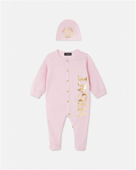 versace newborn set|versace baby clothing.